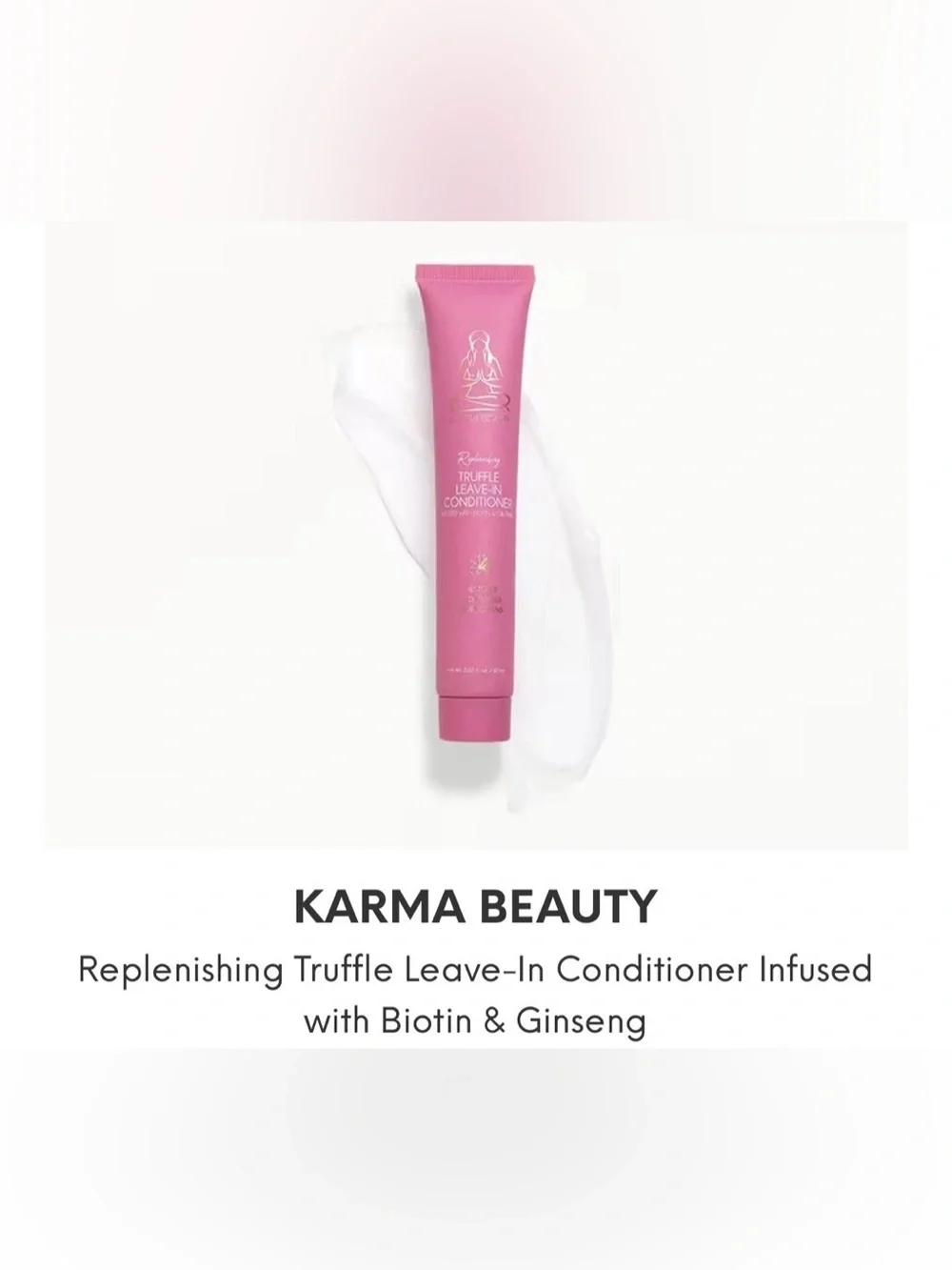 Karma beauty replenishing truffle butter leave in conditioner